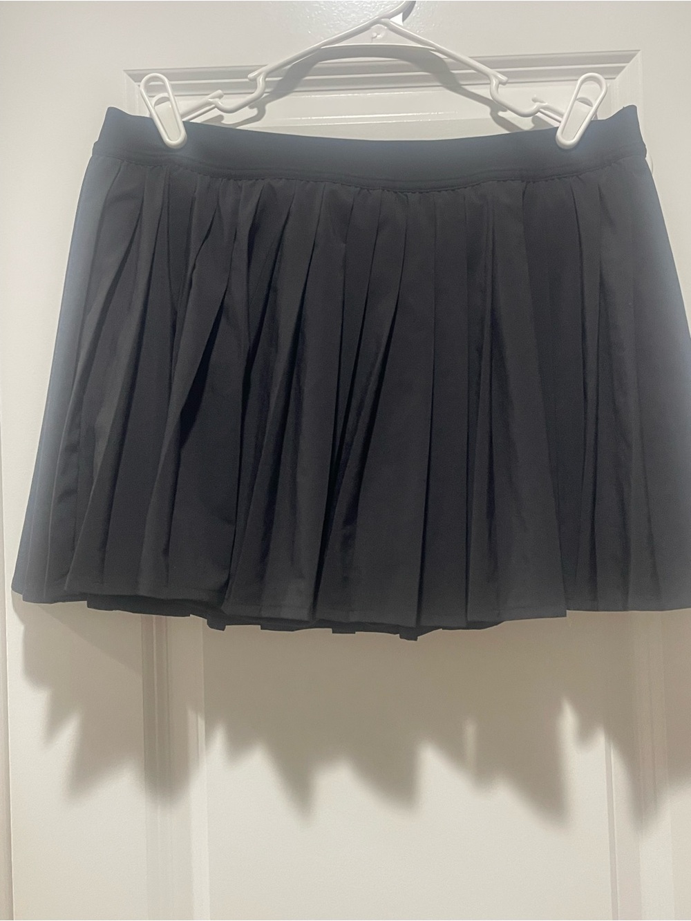 lululemon athletica Black Pleated Mini Tennis Skirt